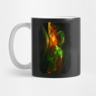 Alien Code 3 Orange-Red Green Mug